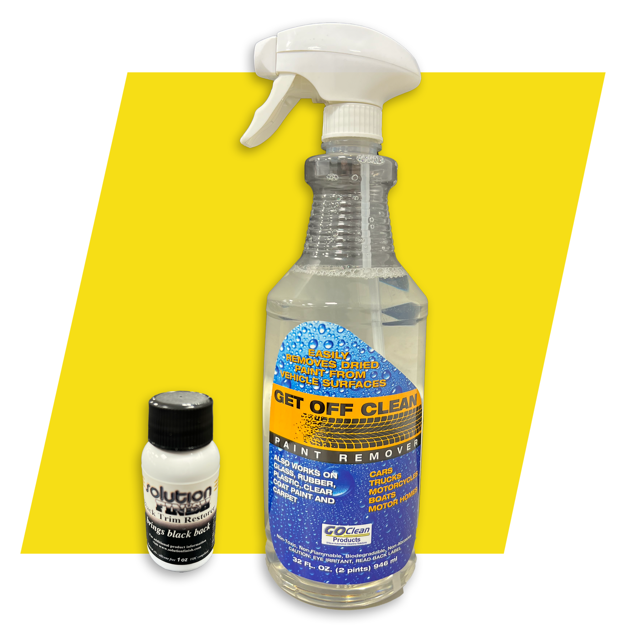 Get Off Clean Road Paint Remover with Solution Finish – GoClean Products